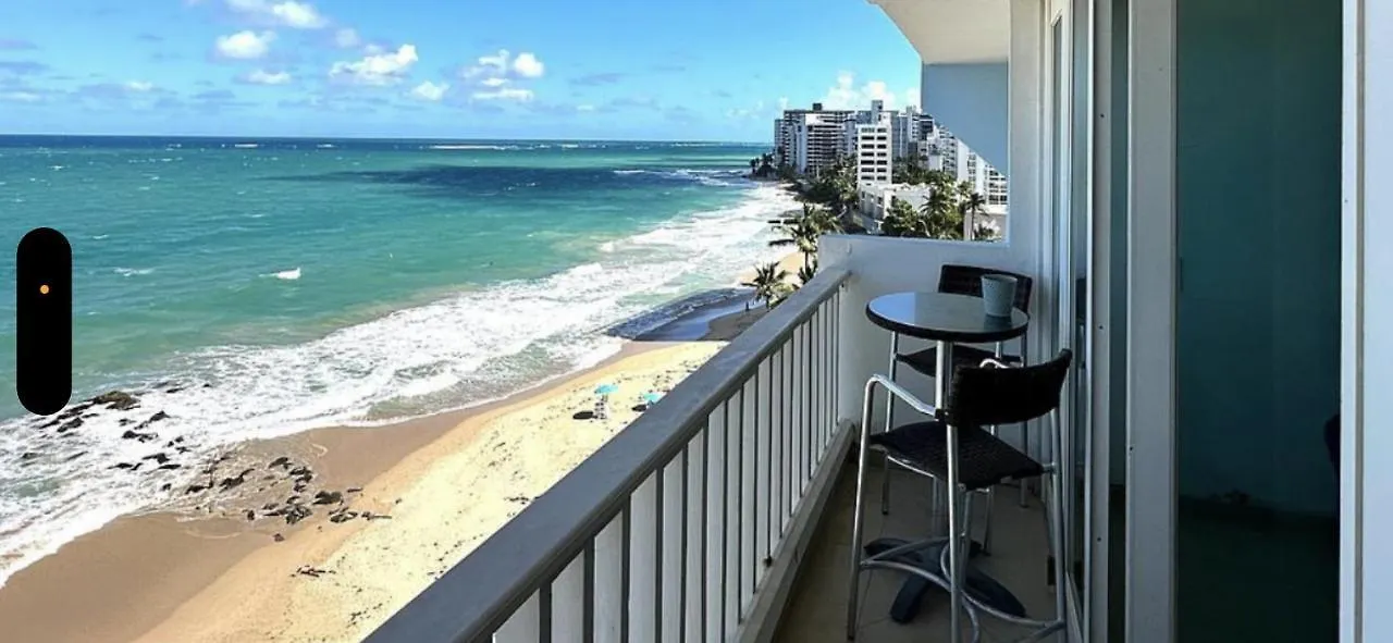 San Juan 1 Bedroom Ocean Front Condo In Condado '8' San Juan