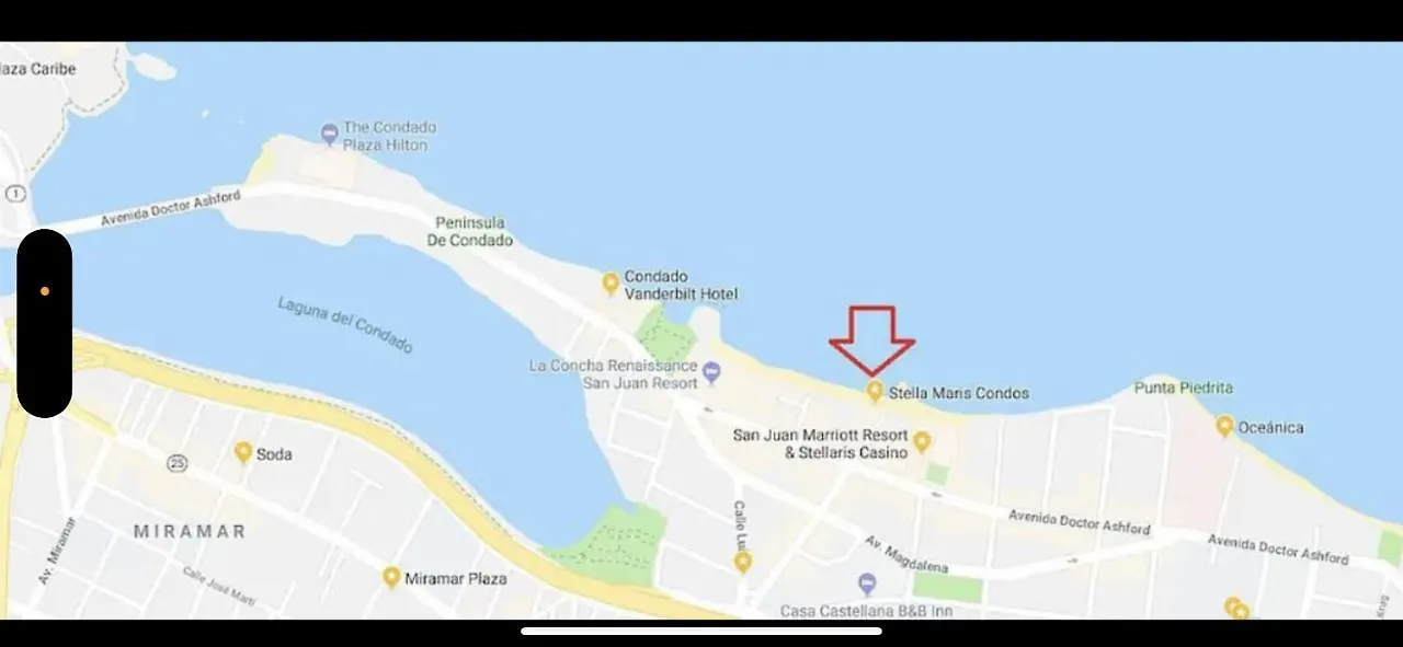 Lägenhet San Juan 1 Bedroom Ocean Front Condo In Condado '8'